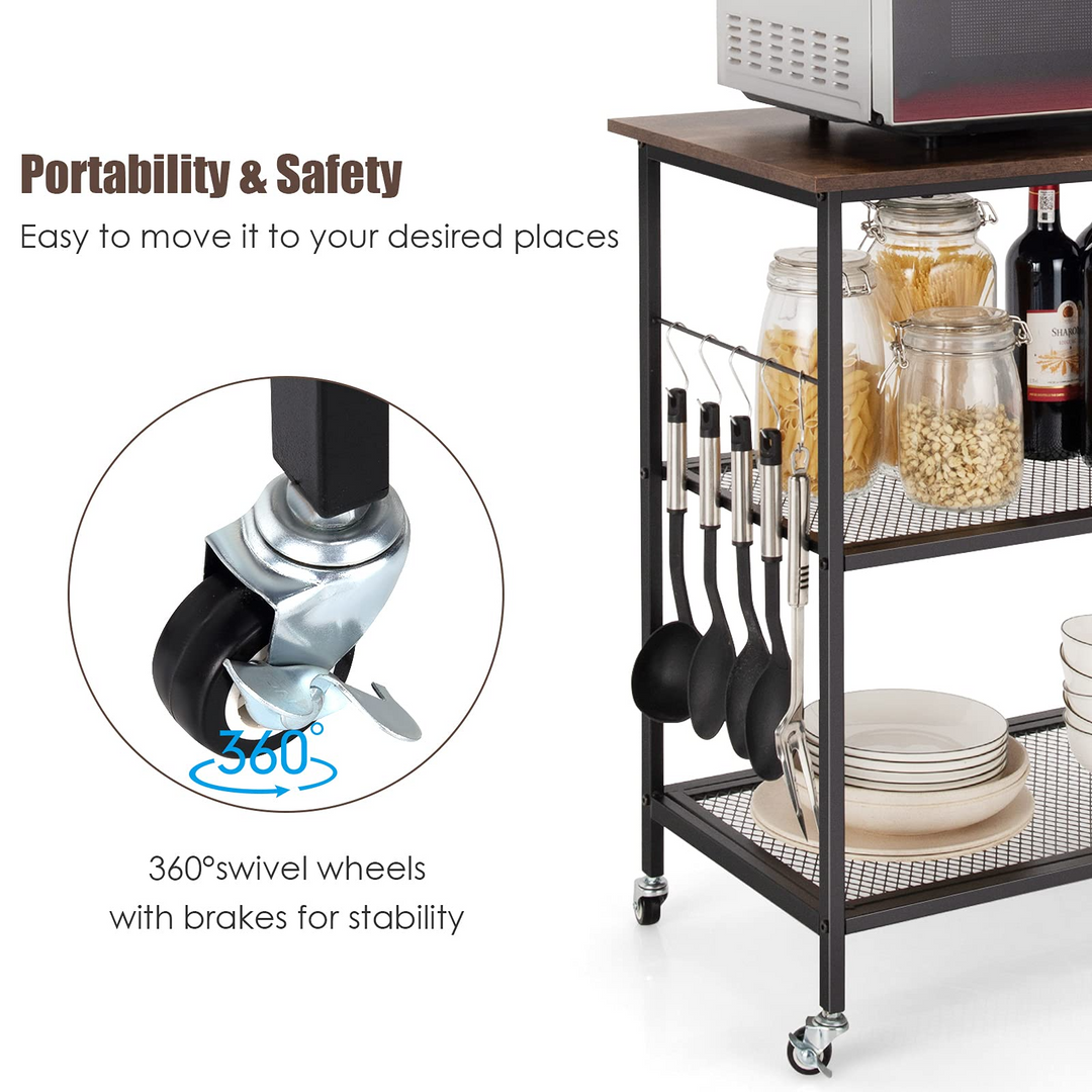 Giantex 3 Tier Kitchen Bake&