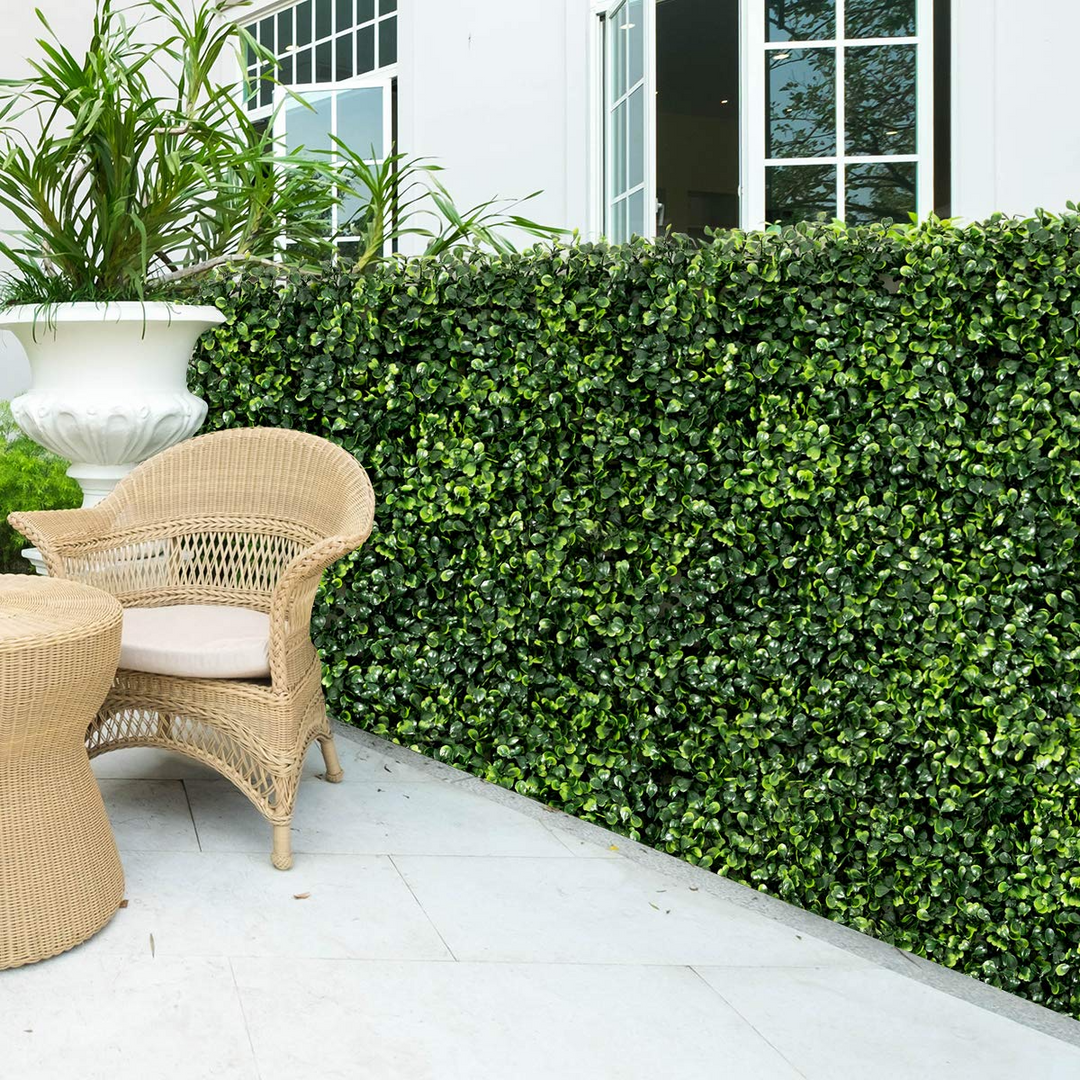 Giantex 12PCS 20x20inch Artificial Boxwood Panels Garden Privacy Fence Screen