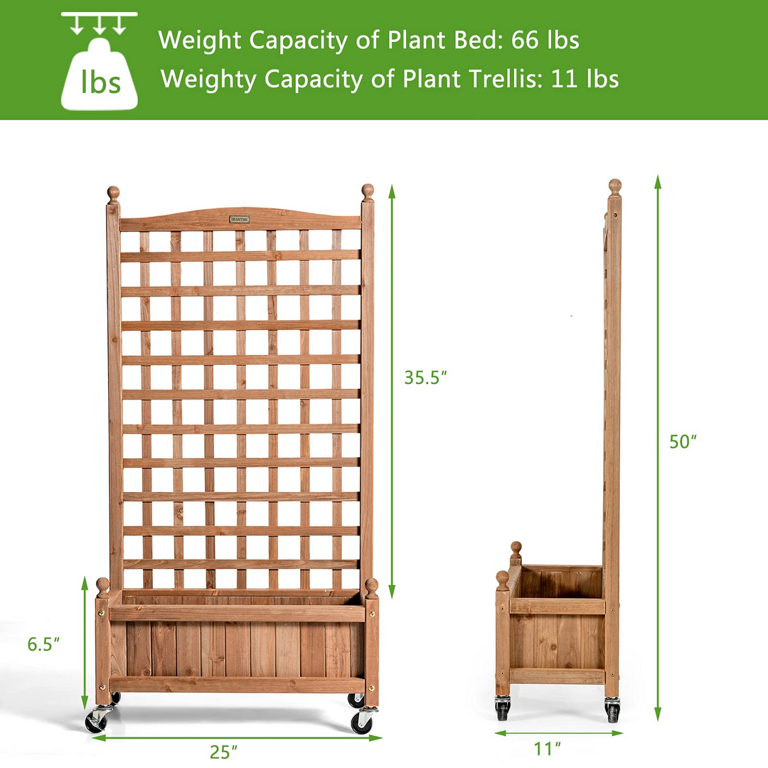 Flower Box for Plant Climbing (25&