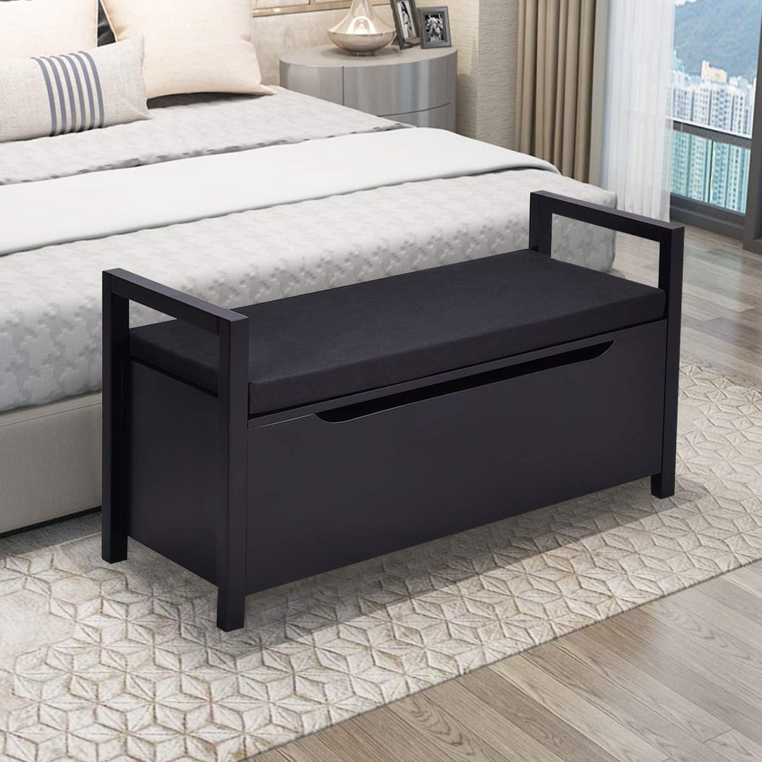 Giantex Shoe Storage Bench with Cushion