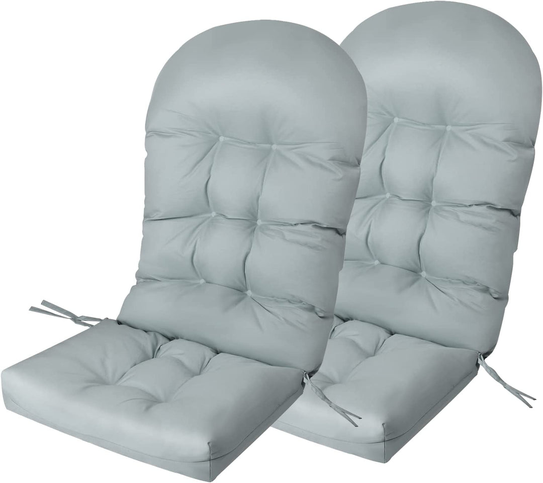 Giantex Patio Adirondack Chair Cushion - 49"x 23"High Back Rocking Chair Cushion w/Fixing Straps, Durable &amp; Fade Resistant