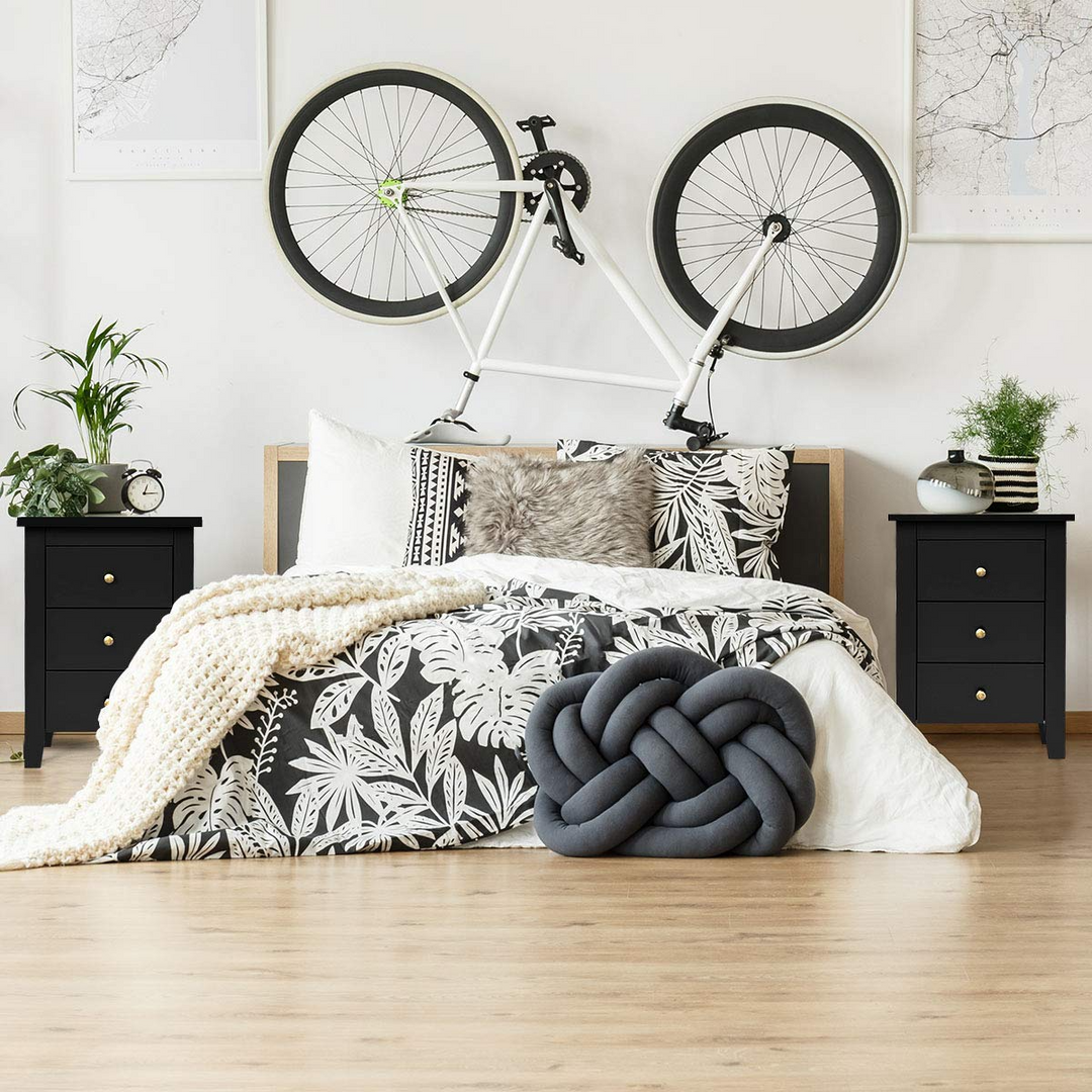 Giantex Suitable for Bedroom Bedsides Table Accent Table End Table
