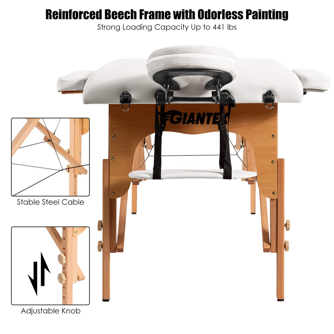 Giantex Folding Massage Table 84&