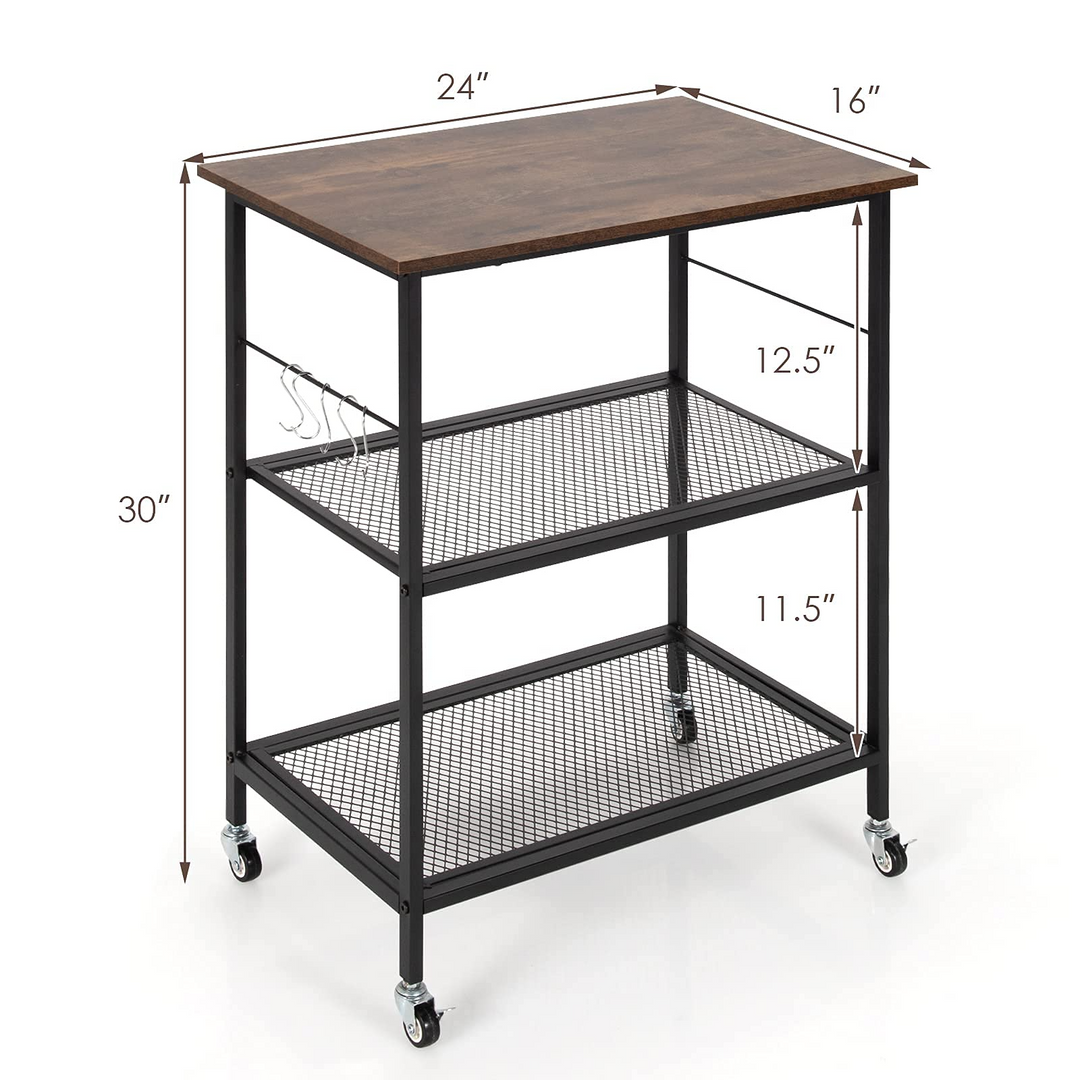 Giantex 3 Tier Kitchen Bake&