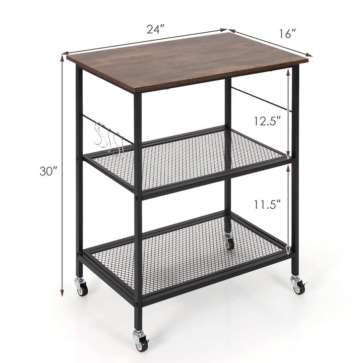 Giantex 3 Tier Kitchen Bake&