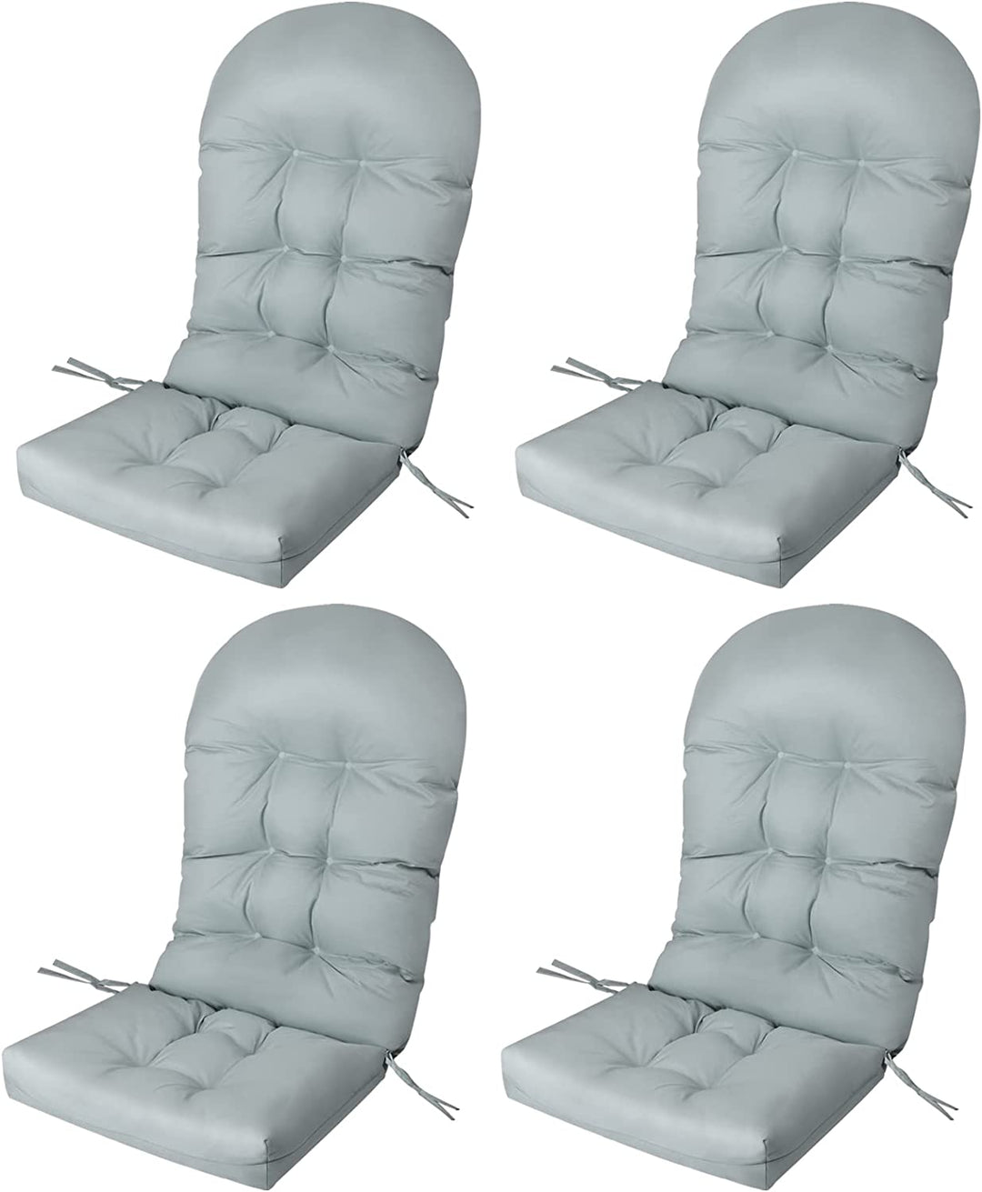 Giantex Patio Adirondack Chair Cushion - 49"x 23"High Back Rocking Chair Cushion w/Fixing Straps, Durable &amp; Fade Resistant
