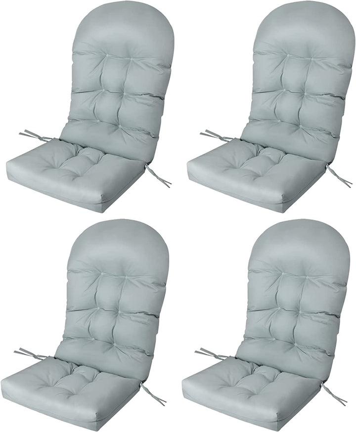 Giantex Patio Adirondack Chair Cushion - 49"x 23"High Back Rocking Chair Cushion w/Fixing Straps, Durable &amp; Fade Resistant