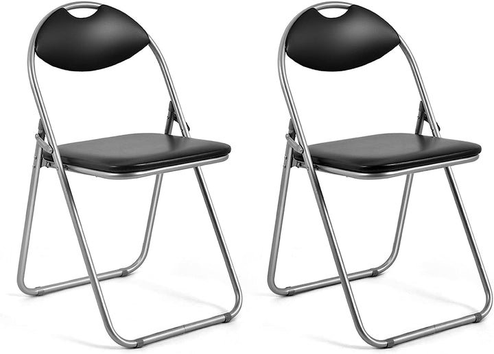 6/4/2 PCS Folding Chairs Set with Padded Seats and Carrying Handle