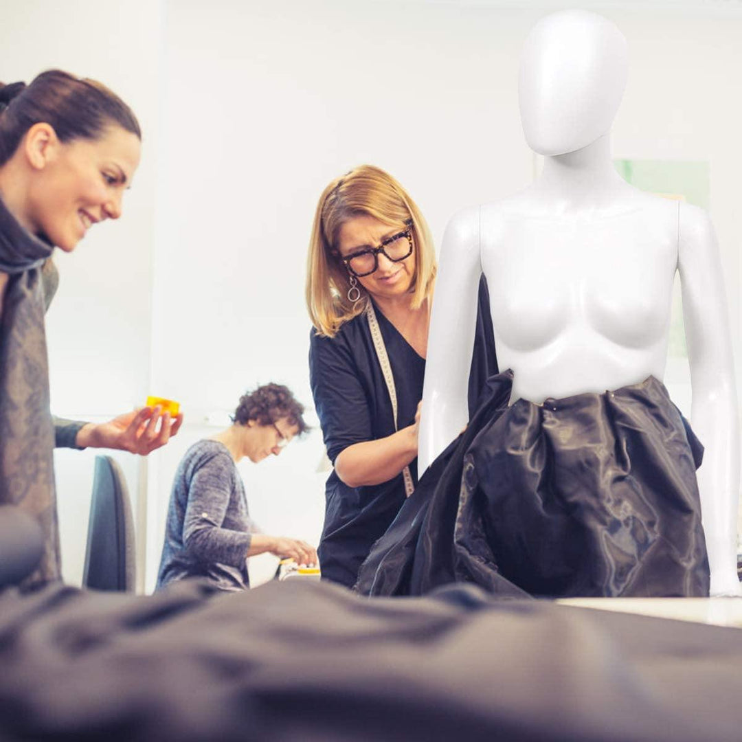 5.8 FT Female Mannequin Adjustable Detachable Manikin - Giantexus