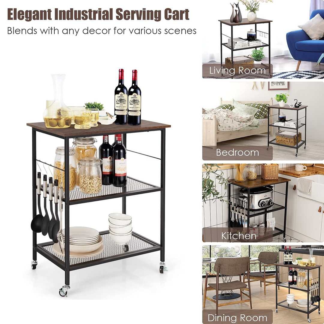 Giantex 3 Tier Kitchen Bake&