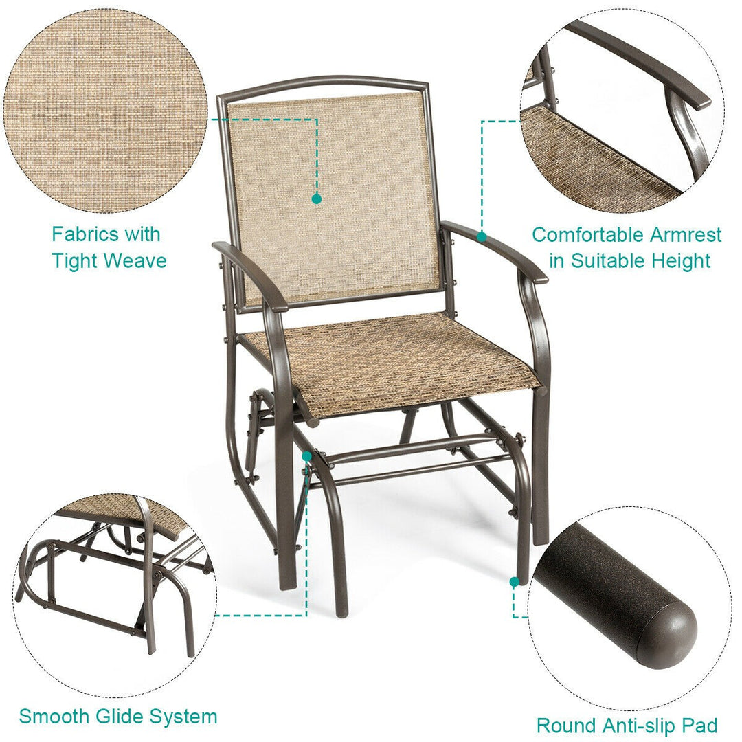 Outdoor Lawn Rocking Chair