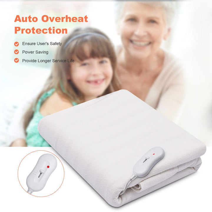 Giantex Standard Massage Table Warmer, Spa Table Heating Pad with Three Heat Settings