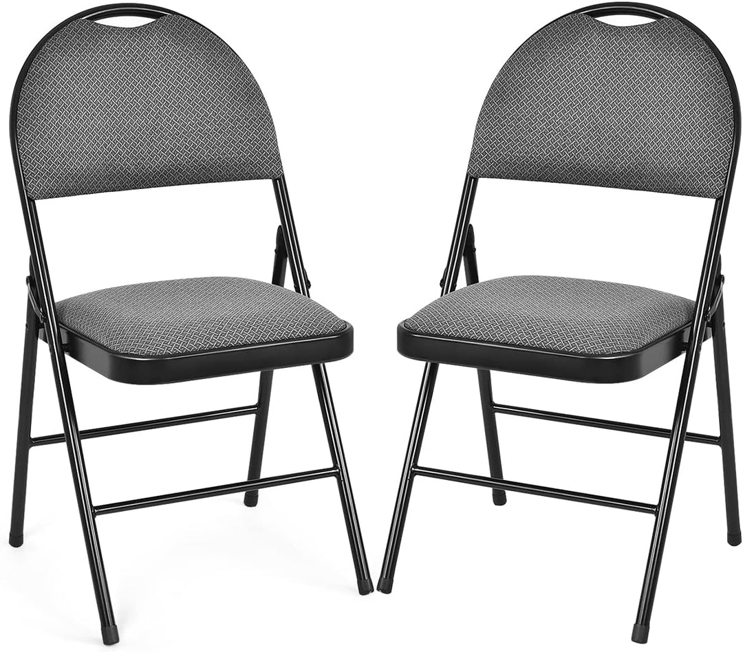 6/4/2 PCS Folding Chairs Set Portable Backrest Chair