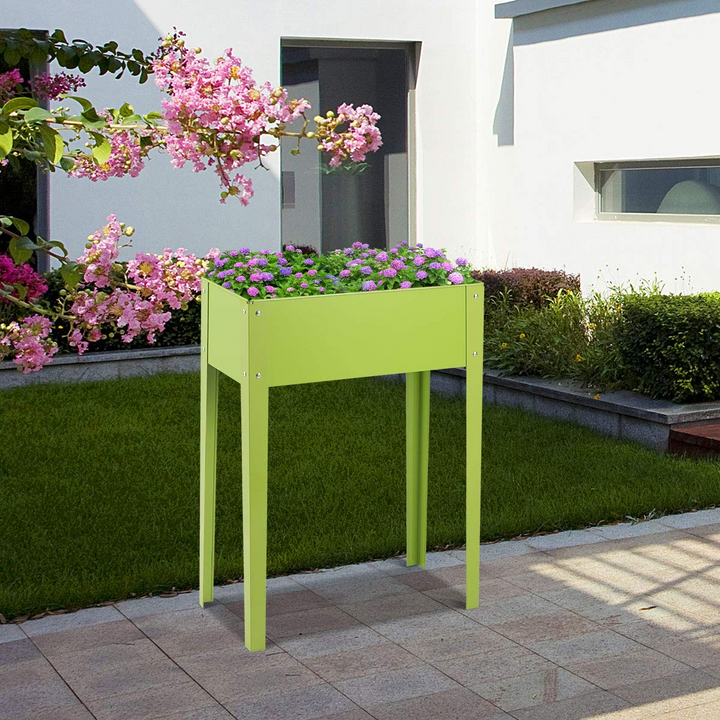 Metal Plant Box with Legs (25" L x 13" W x 31.5" H)