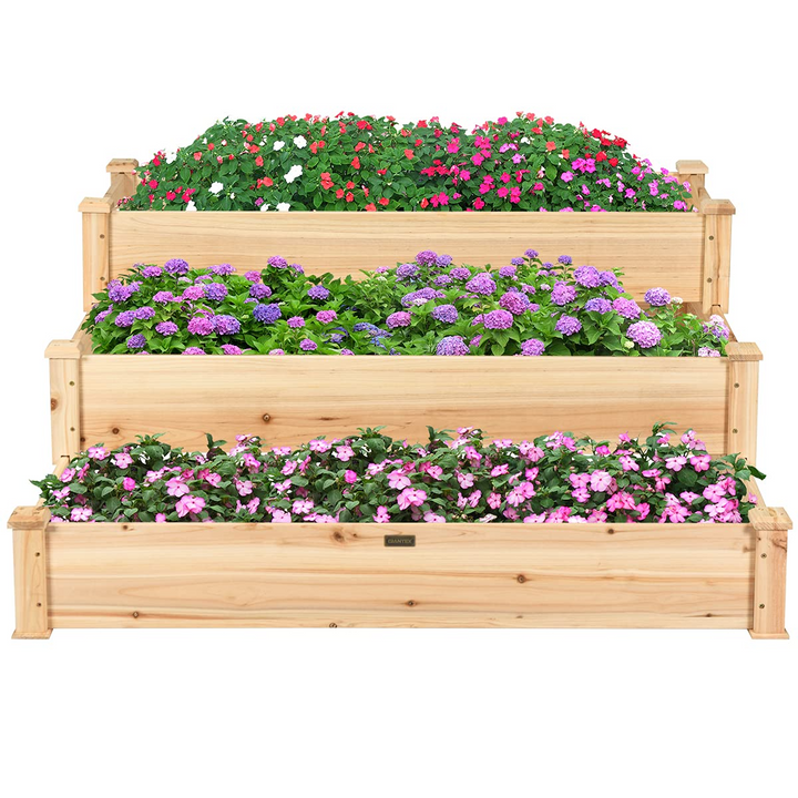 3 Tier Raised Garden Bed, 49&
