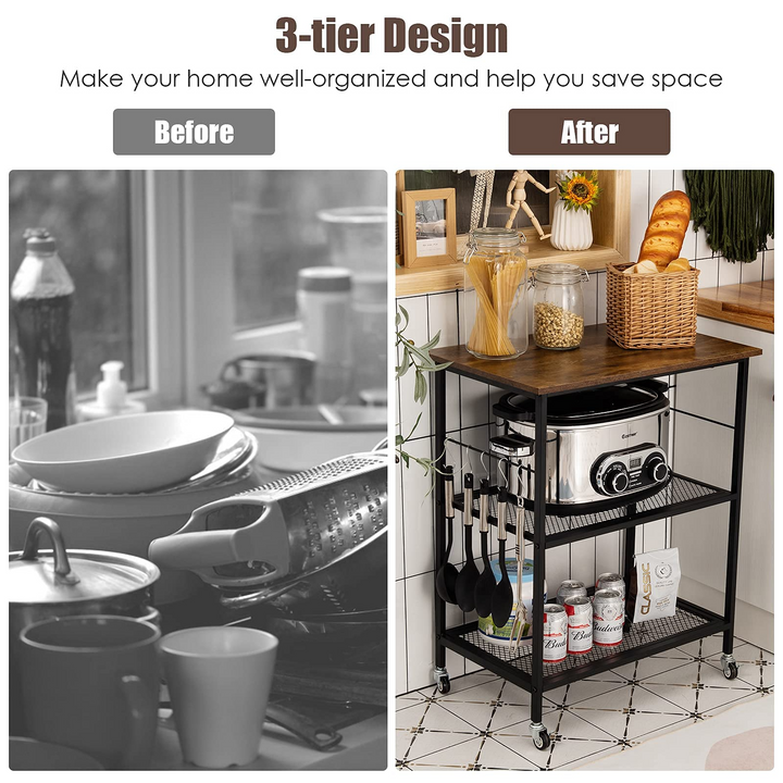 Giantex 3 Tier Kitchen Bake&