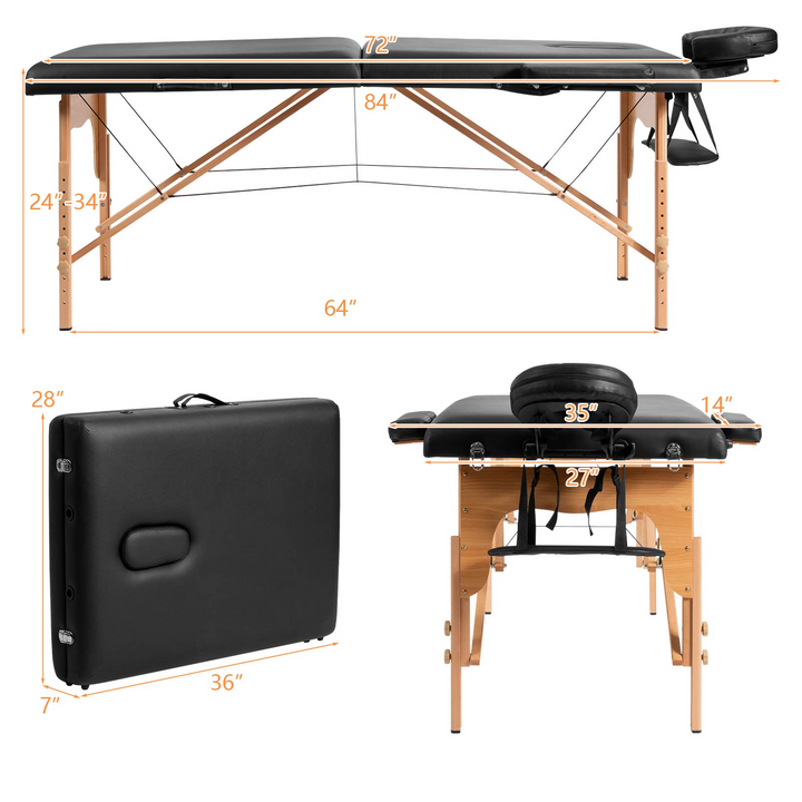 84 inch Massage Table Lash Bed