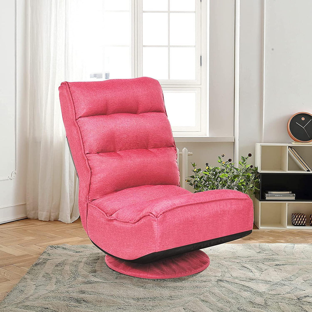 360 Degree Swivel Floor Chair, Lazy Sofa Lounge Chair - Giantexus