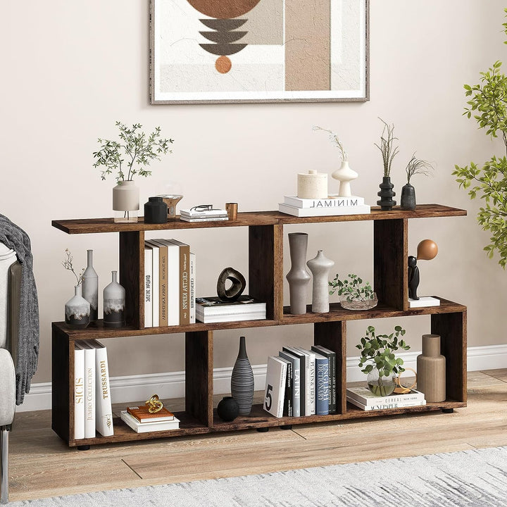 Giantex 3-Tier Geometric Bookshelf