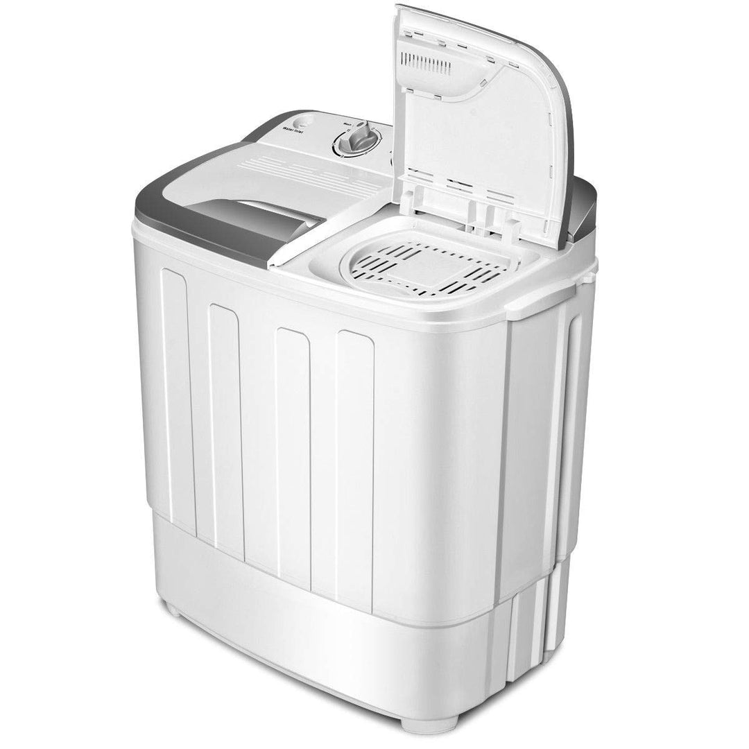 Portable Twin Tub Mini Clothes Washer Machine for Apartment