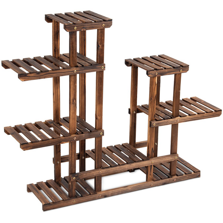 Giantex Flower Rack Wood Plant Stand