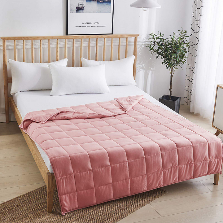 Bamboo Weighted Blanket, 48" x 72" | 15lbs - Giantexus