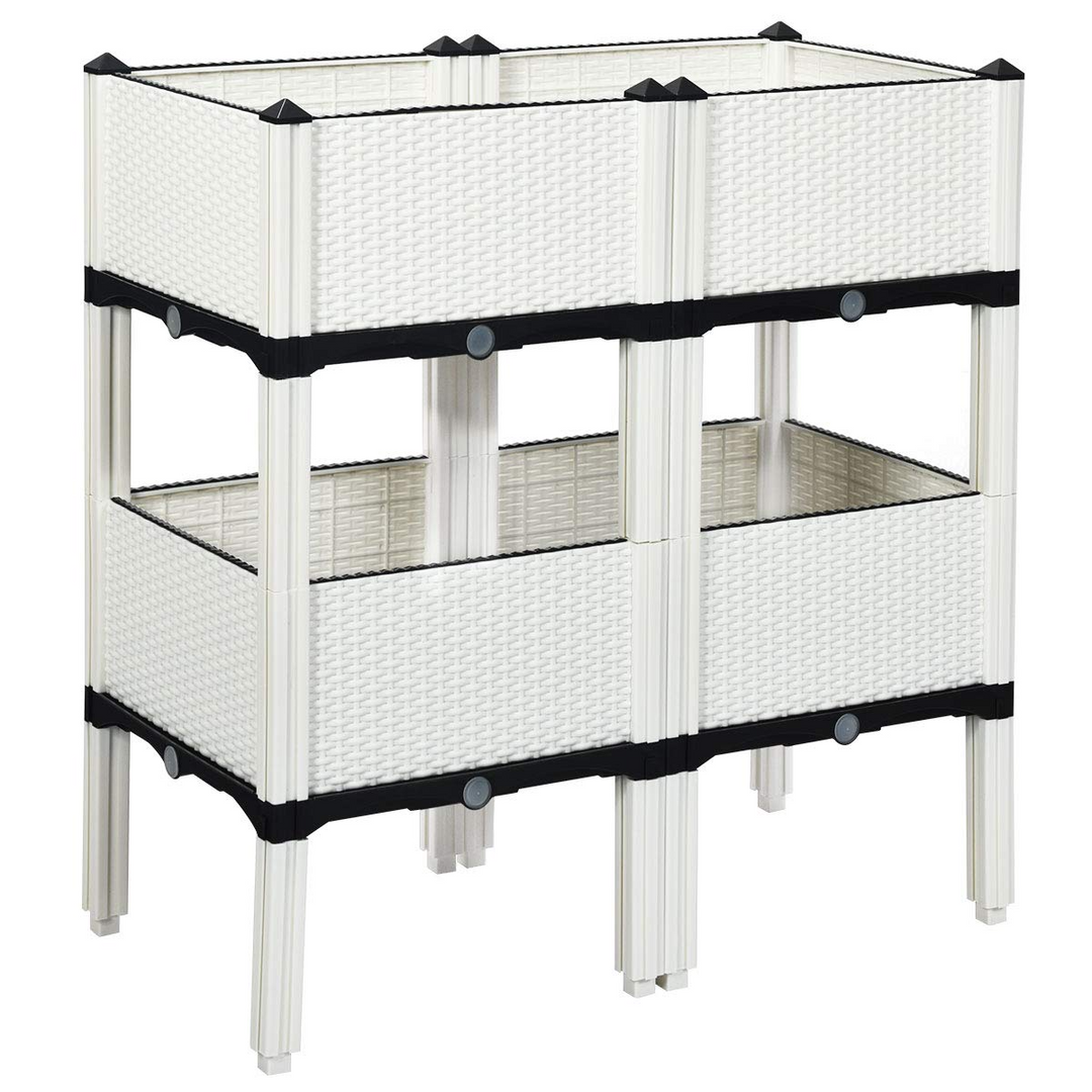 Set of 4 Raised Garden Bed Kits