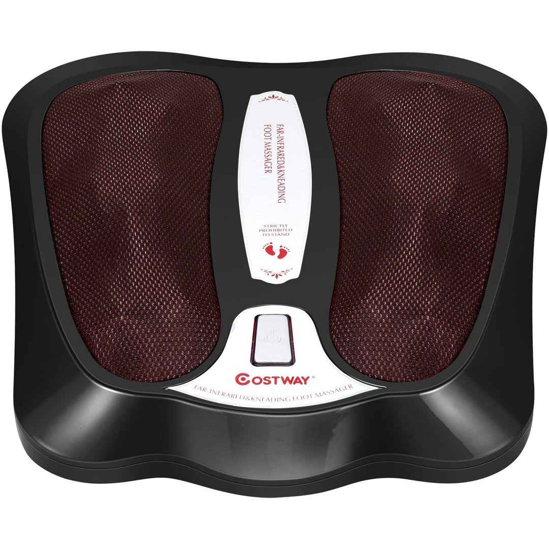 Giantex Foot Massager Shiatsu Feet Spa with Infrared Heating&amp;18 Massage Nodes, Black - Giantexus