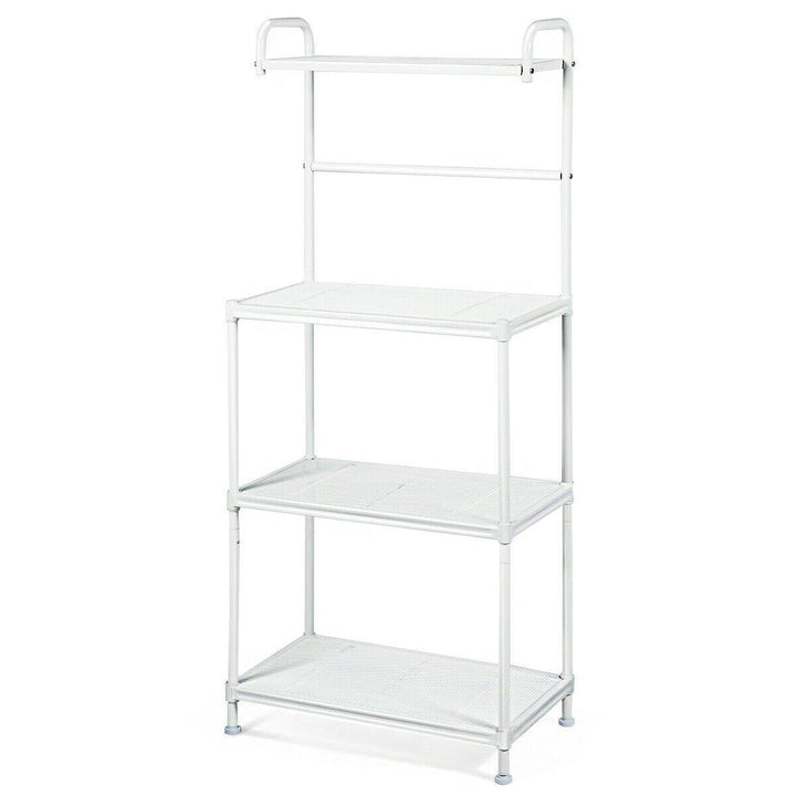4-Tier Kitchen Microwave Storage Rack Oven Stand - Giantexus