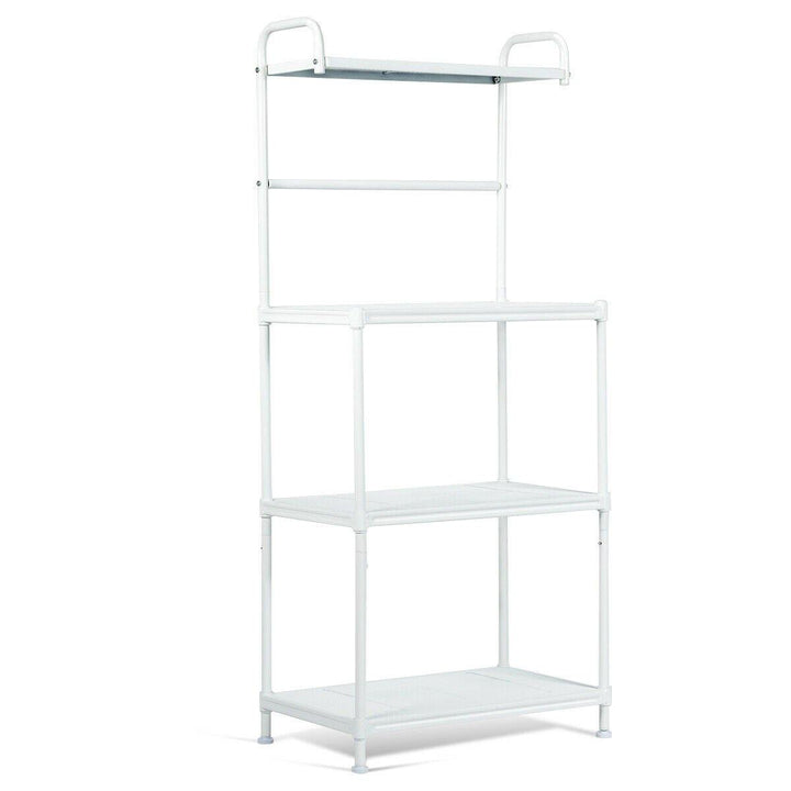 4-Tier Kitchen Microwave Storage Rack Oven Stand - Giantexus