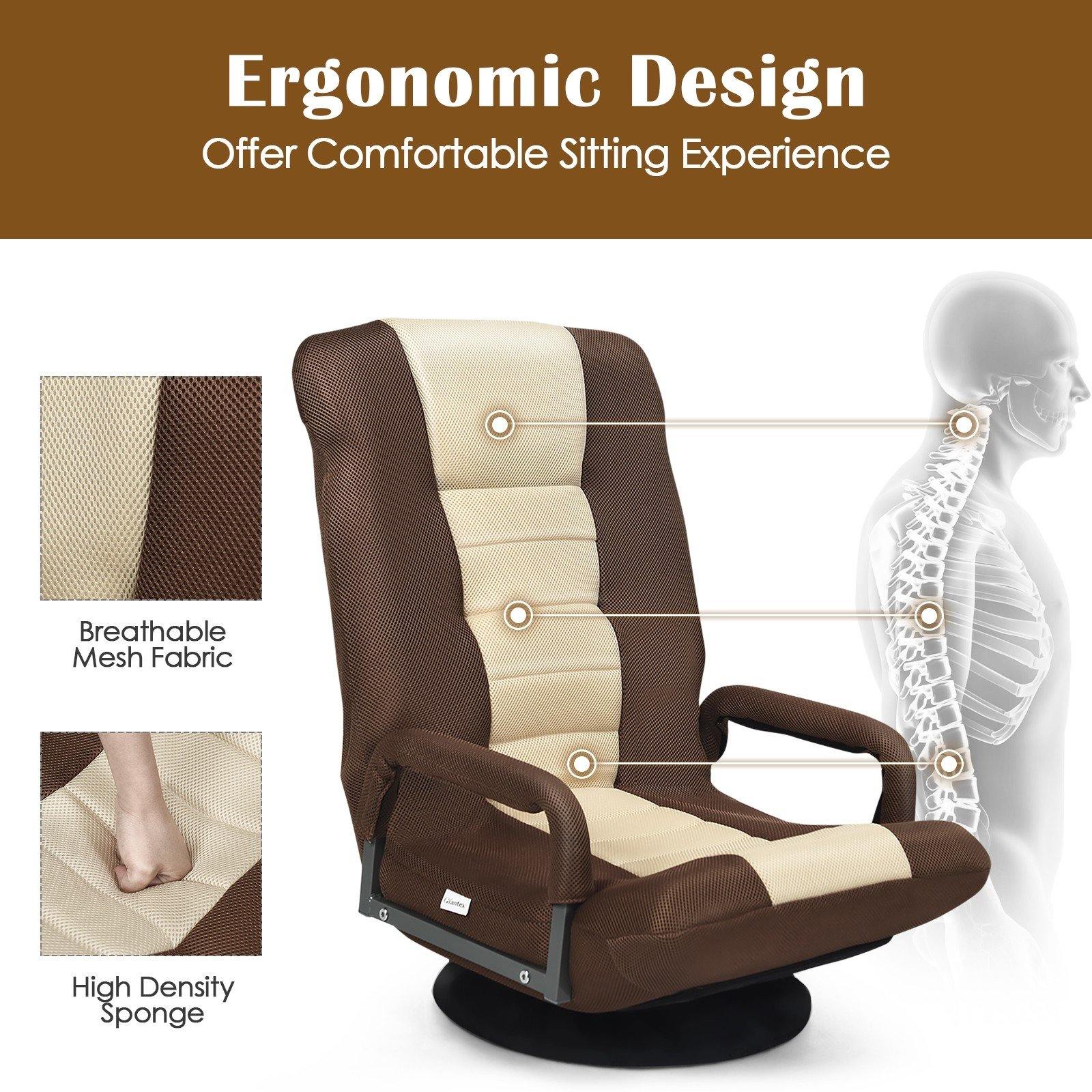 Foldable Lazy Sofa Chair - Giantex