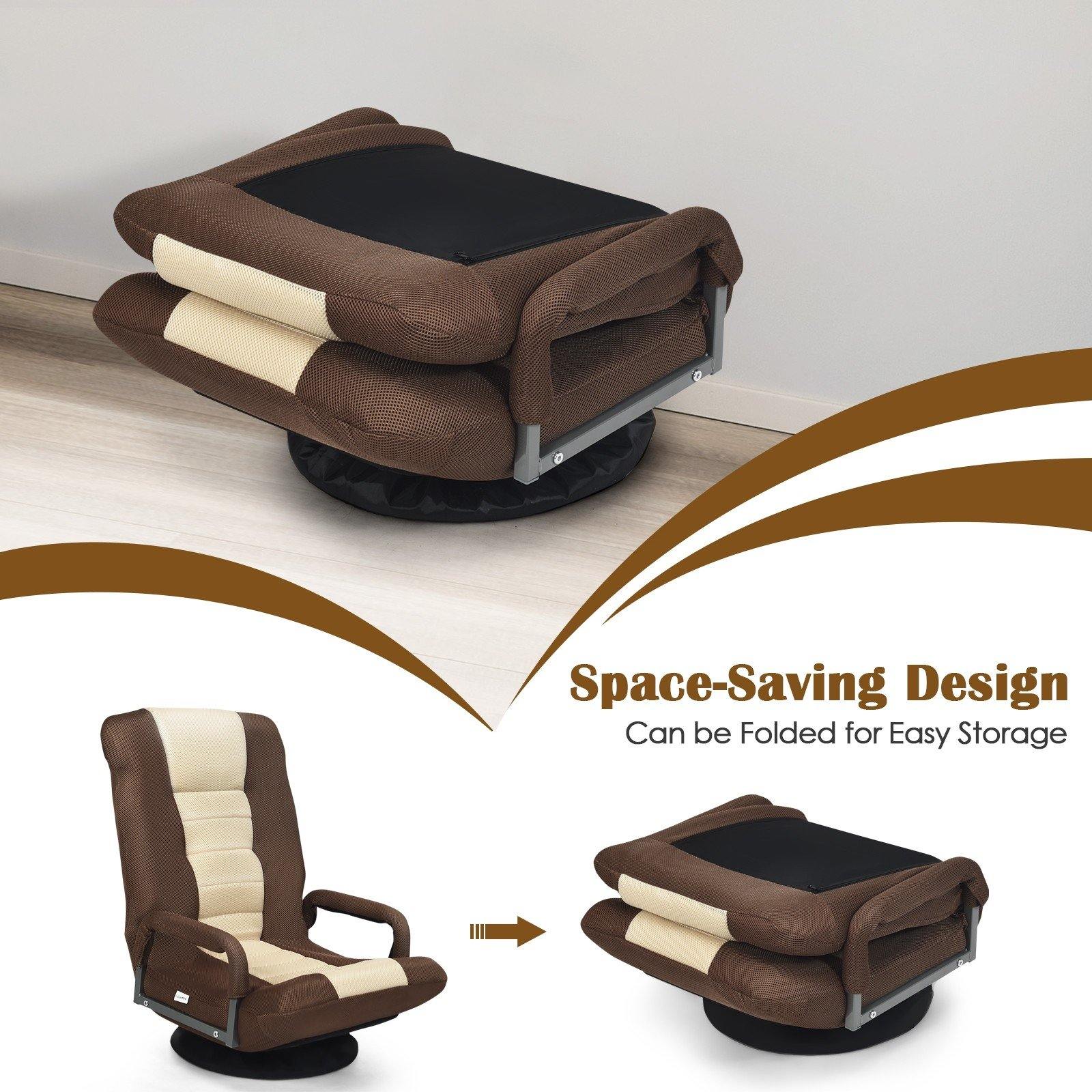 Foldable Lazy Sofa Chair - Giantex