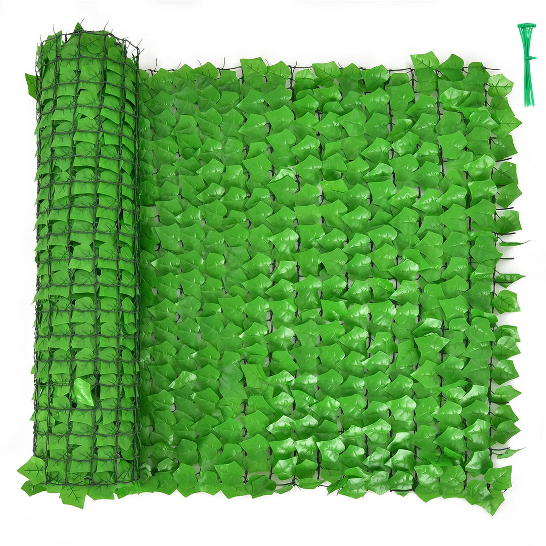 Giantex 118" x 39.4" Artificial Hedges Fence Faux Ivy Vine Greenery Wall