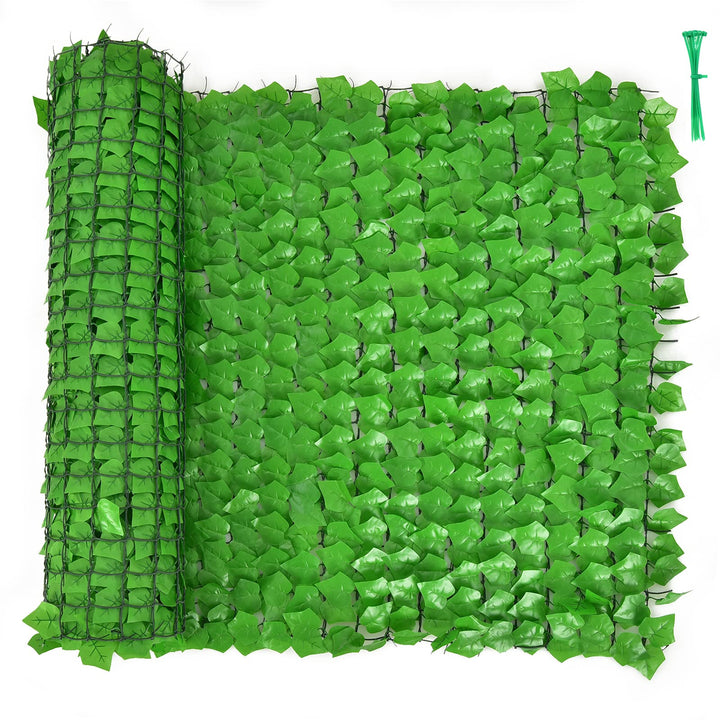 Giantex 118" x 39.4" Artificial Hedges Fence Faux Ivy Vine Greenery Wall