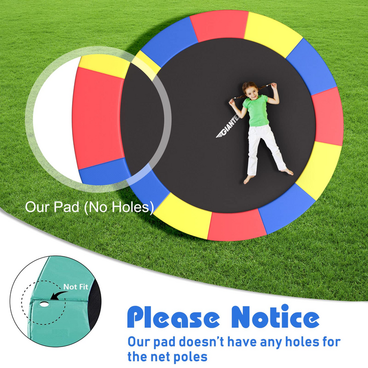 Giantex Trampoline Pad, Tear-Resistant Edge Cover Springs Protection Pad