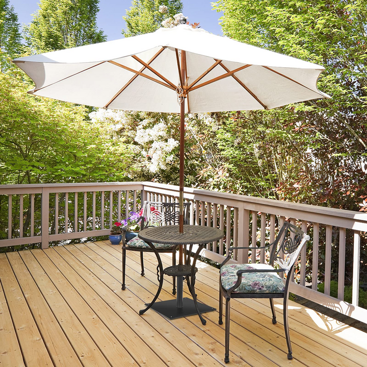 Giantex 35lbs Patio Umbrella Base, Suitable for 1.6&