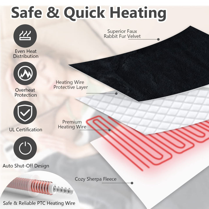 Giantex Heated Blanket 60&