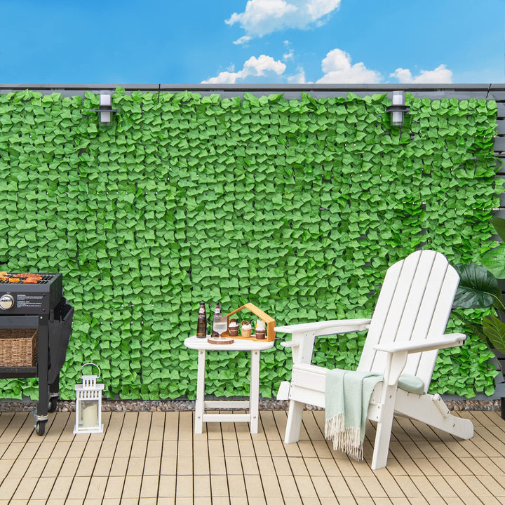 Giantex 118" x 39.4" Artificial Hedges Fence Faux Ivy Vine Greenery Wall