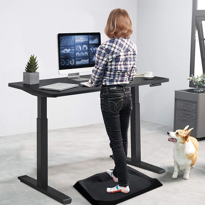 Giantex Anti Fatigue Mat, Standing Mat for Stand up Desk w/ Foot Massage Points Diverse Terrain &amp; Beveled Edges