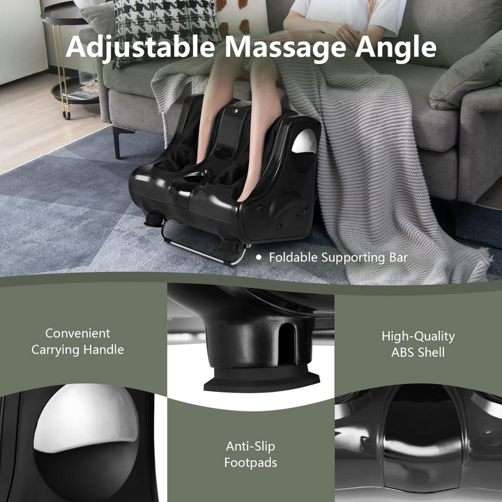 Giantex Electric Foot and Calf Massager - Shiatsu Foot Massager Calf Massager
