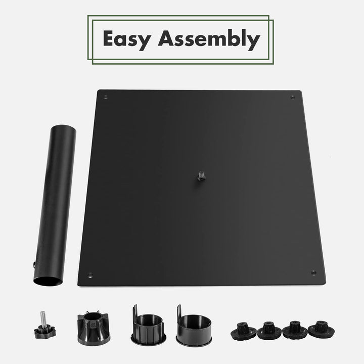 42lbs Patio Umbrella Base, Suitable for 1.6&