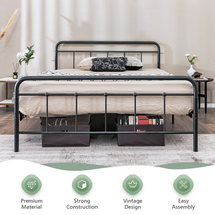 Giantex Queen/Full Size Metal Bed Frame