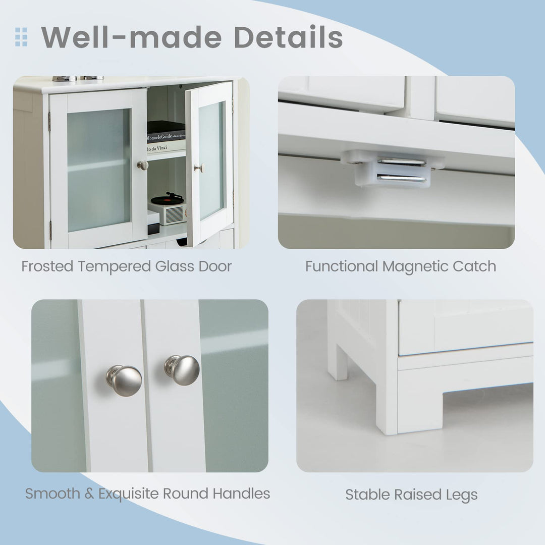  Freestanding Bathroom Cabinet - Giantex