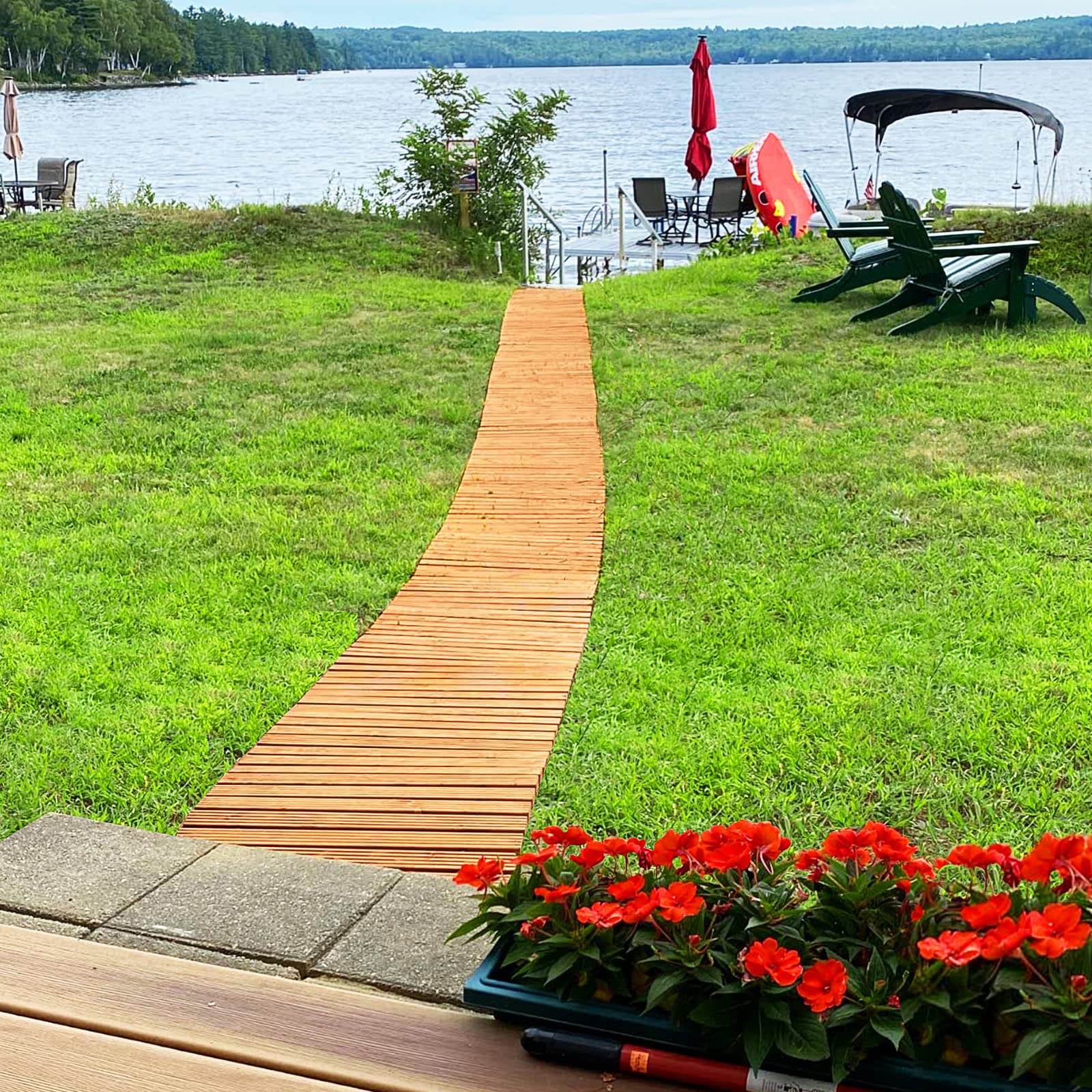 wooden garden