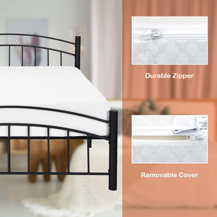 Giantex Full Mattress 8 Inch, Air Foam for Cool Sleep &amp; Spine Protection
