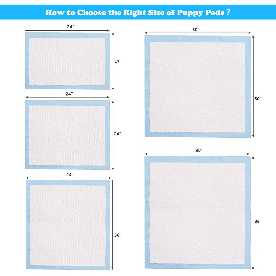 Giantex Puppy Pee Pads Dog Potty Pads, Powerful Absorbency