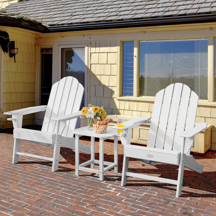 Side Table Outdoor Small Patio Table 18inch Adirondack Table