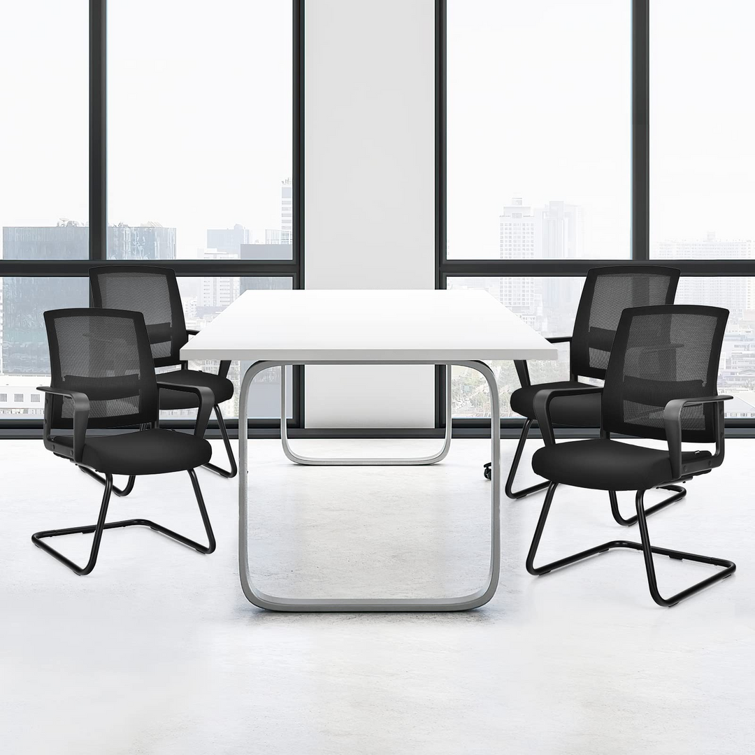Conference Chair w/Adjustable Lumbar Support | Office Guest Chair