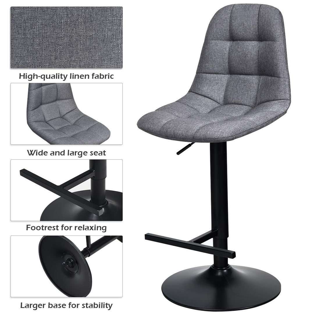 Armless Counter Height Chairs for Kitchen Dining Living Bistro Pub