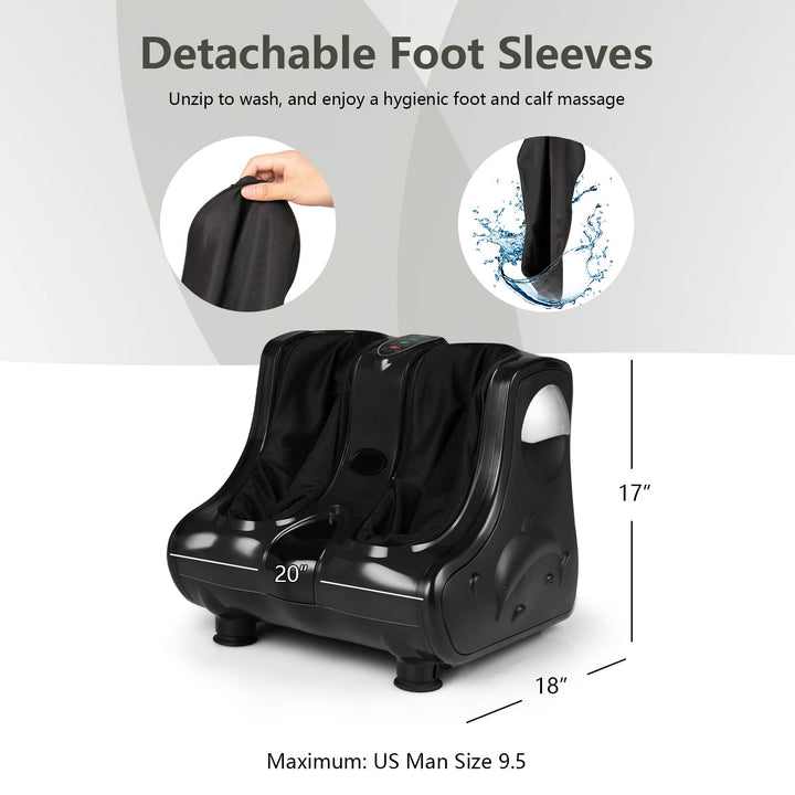 Giantex Electric Foot and Calf Massager - Shiatsu Foot Massager Calf Massager